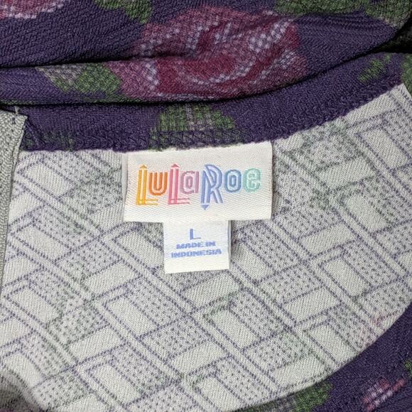 LuLaRoe Amelia Dress - Size L - GUC - Picture 5 of 7